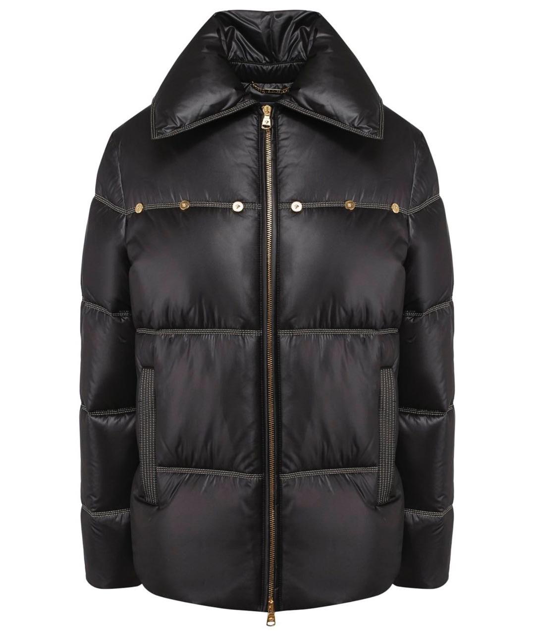 VERSACE Черный пуховик, фото 7