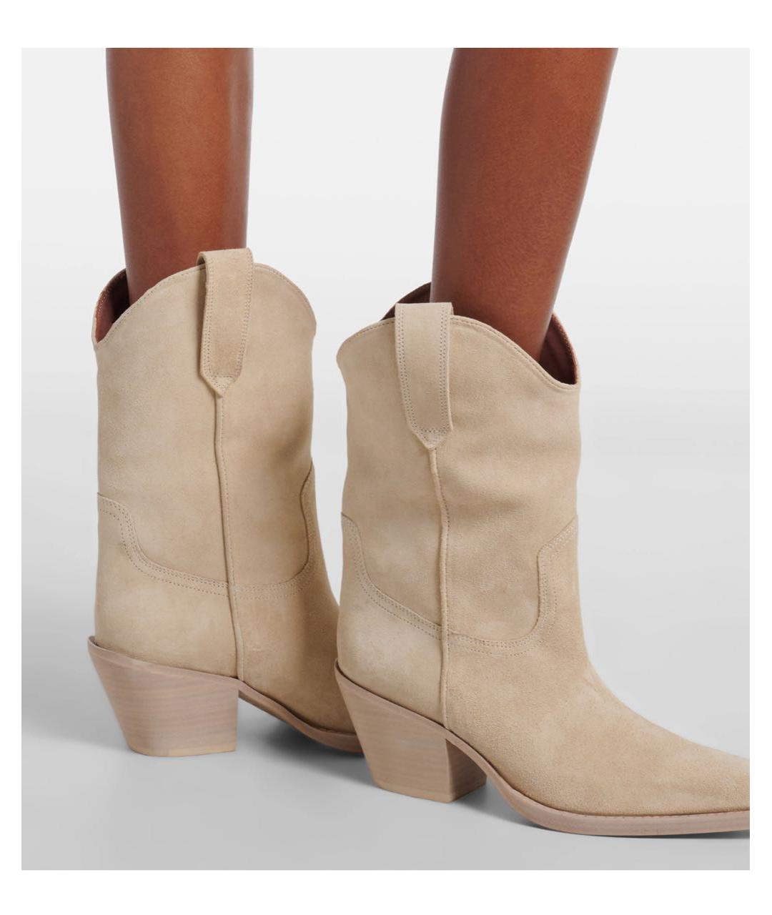 PARIS TEXAS Бежевые сапоги, фото 3