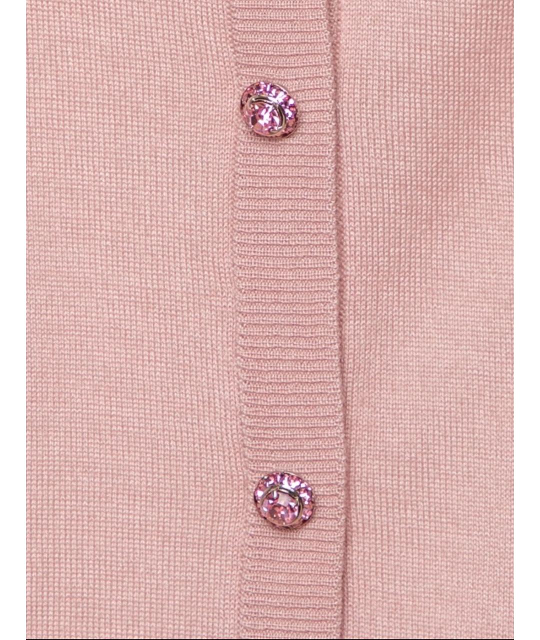 DOLCE&GABBANA Розовый кардиган, фото 2