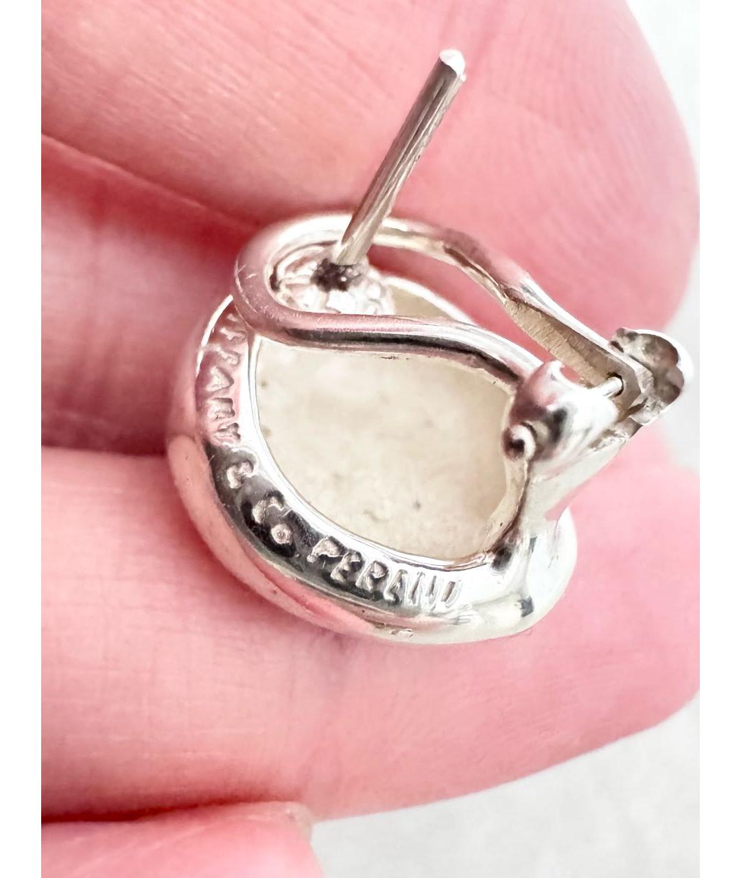 TIFFANY&CO Серебряные серебряные серьги, фото 4