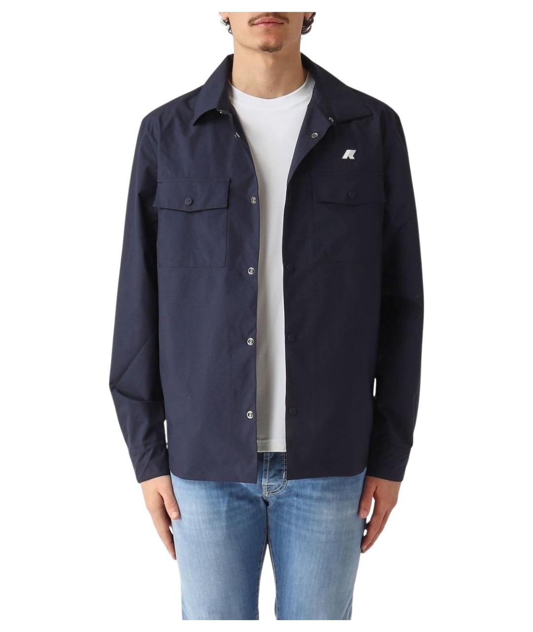 K-WAY Синяя полиэстеровая куртка, фото 1