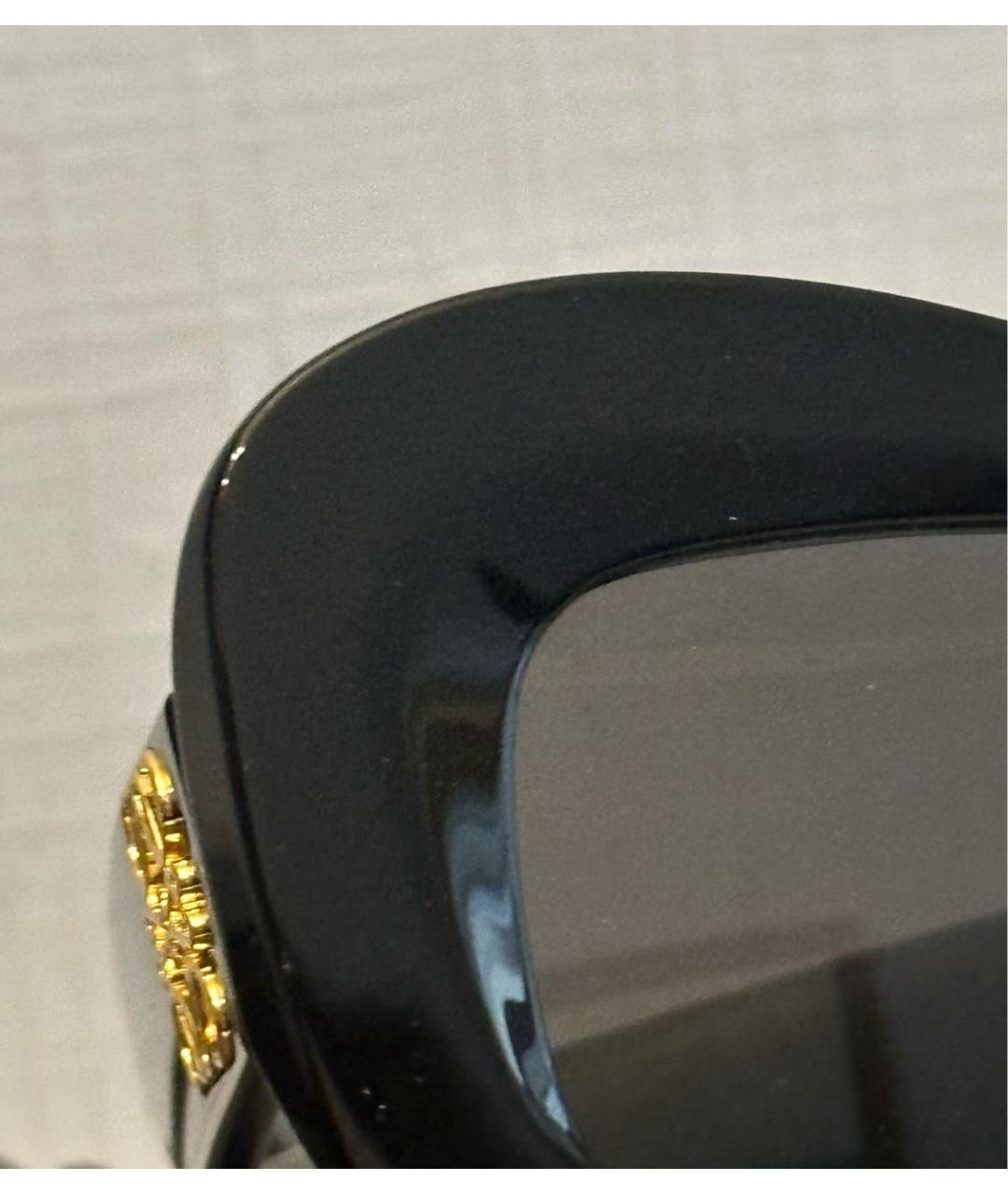 LOEWE Черные пластиковые солнцезащитные очки, фото 7