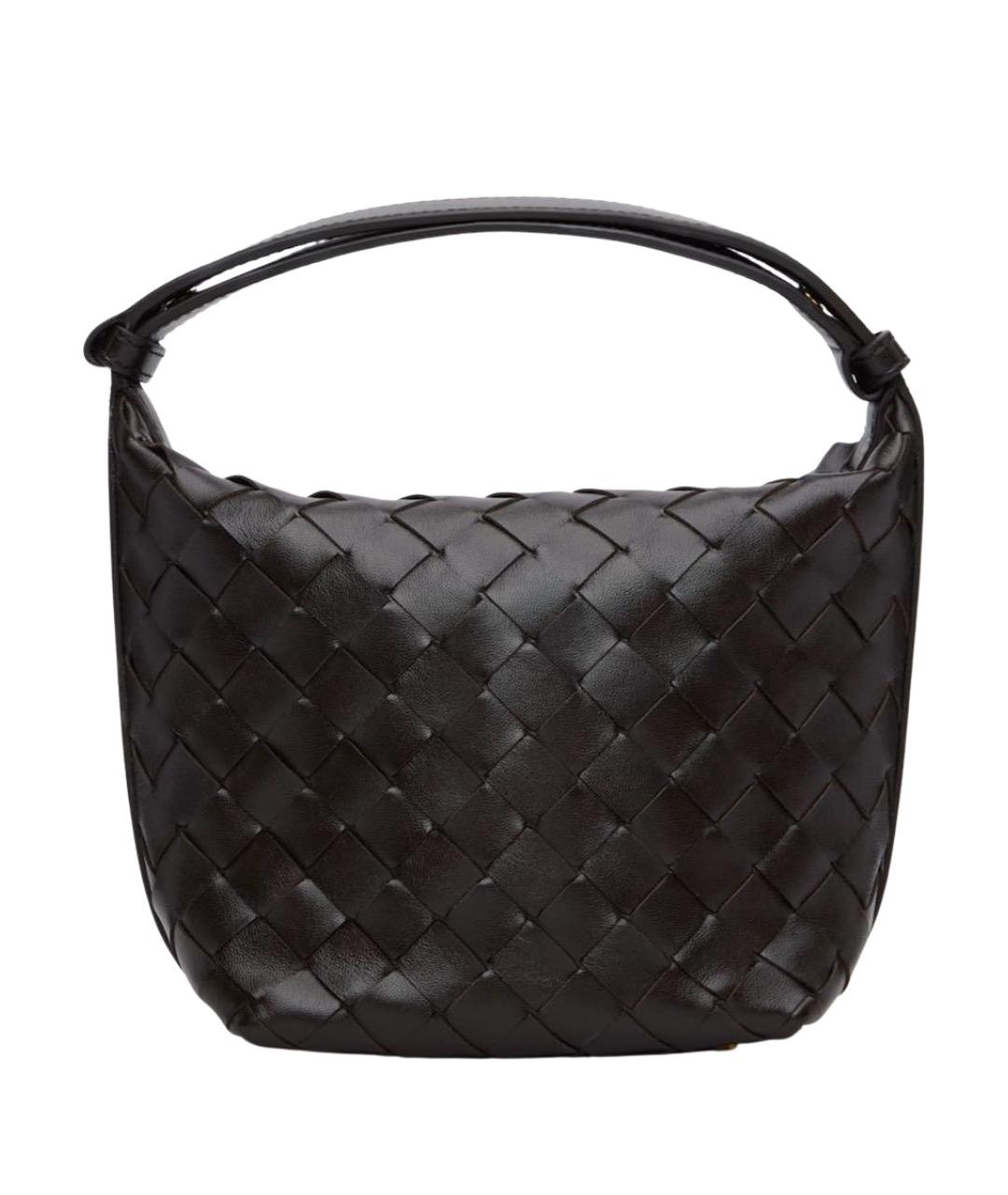 BOTTEGA VENETA Коричневая кожаная сумка тоут, фото 1