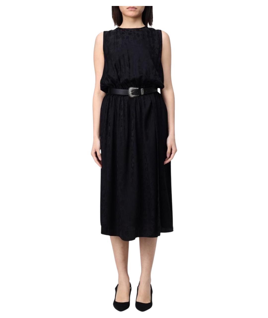 PINKO Черное повседневное платье, фото 1
