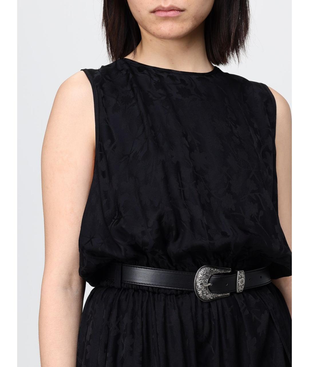 PINKO Черное повседневное платье, фото 3