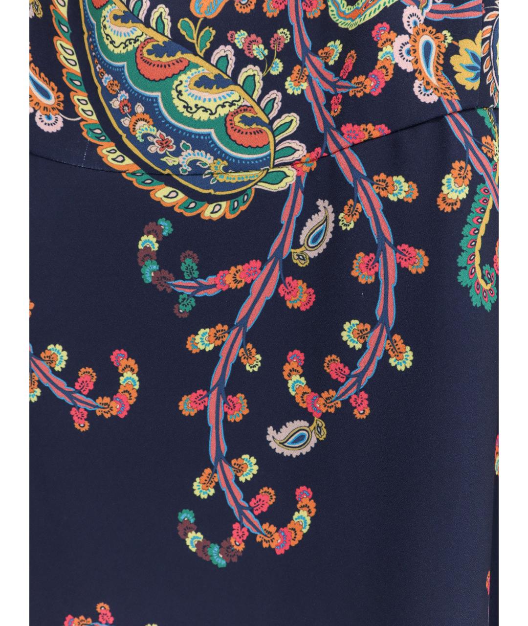 ETRO Мульти полиэстеровое повседневное платье, фото 3