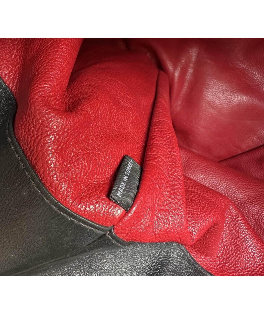 MIU MIU Черная кожаная сумка через плечо, фото 7