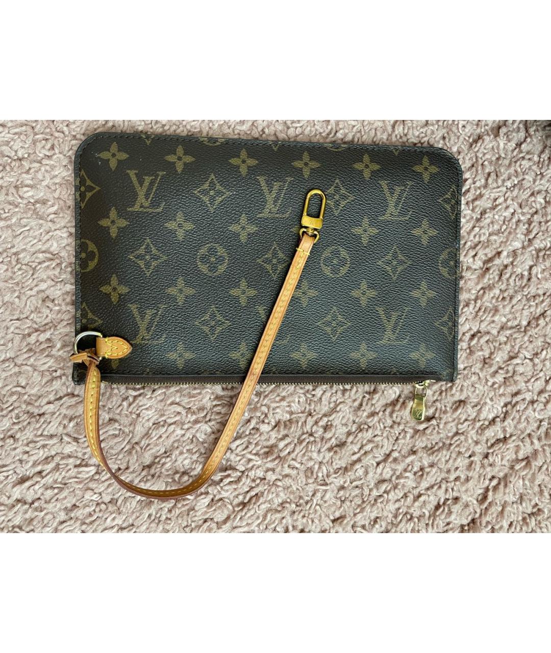 LOUIS VUITTON Зеленая сумка тоут, фото 7