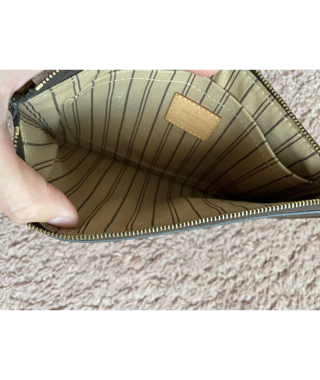 LOUIS VUITTON Зеленая сумка тоут, фото 9