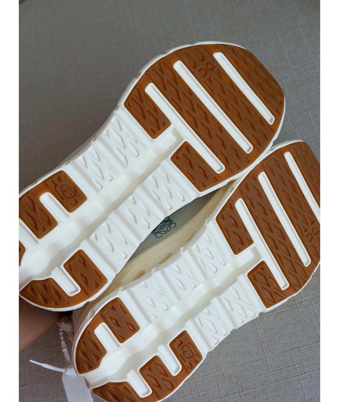 LOEWE Белые кроссовки, фото 5