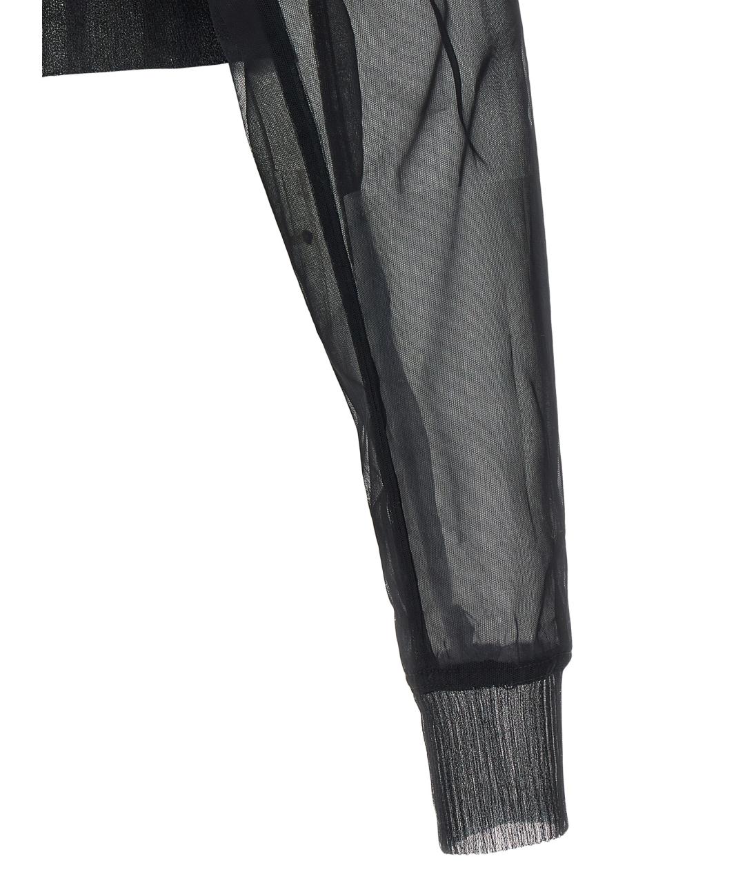 RICK OWENS Черная полиамидовая куртка, фото 4