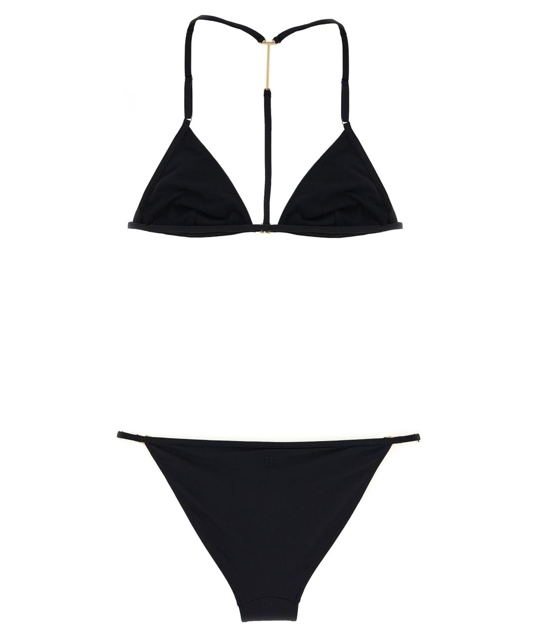 TOM FORD Черный полиамидовый купальник, фото 2