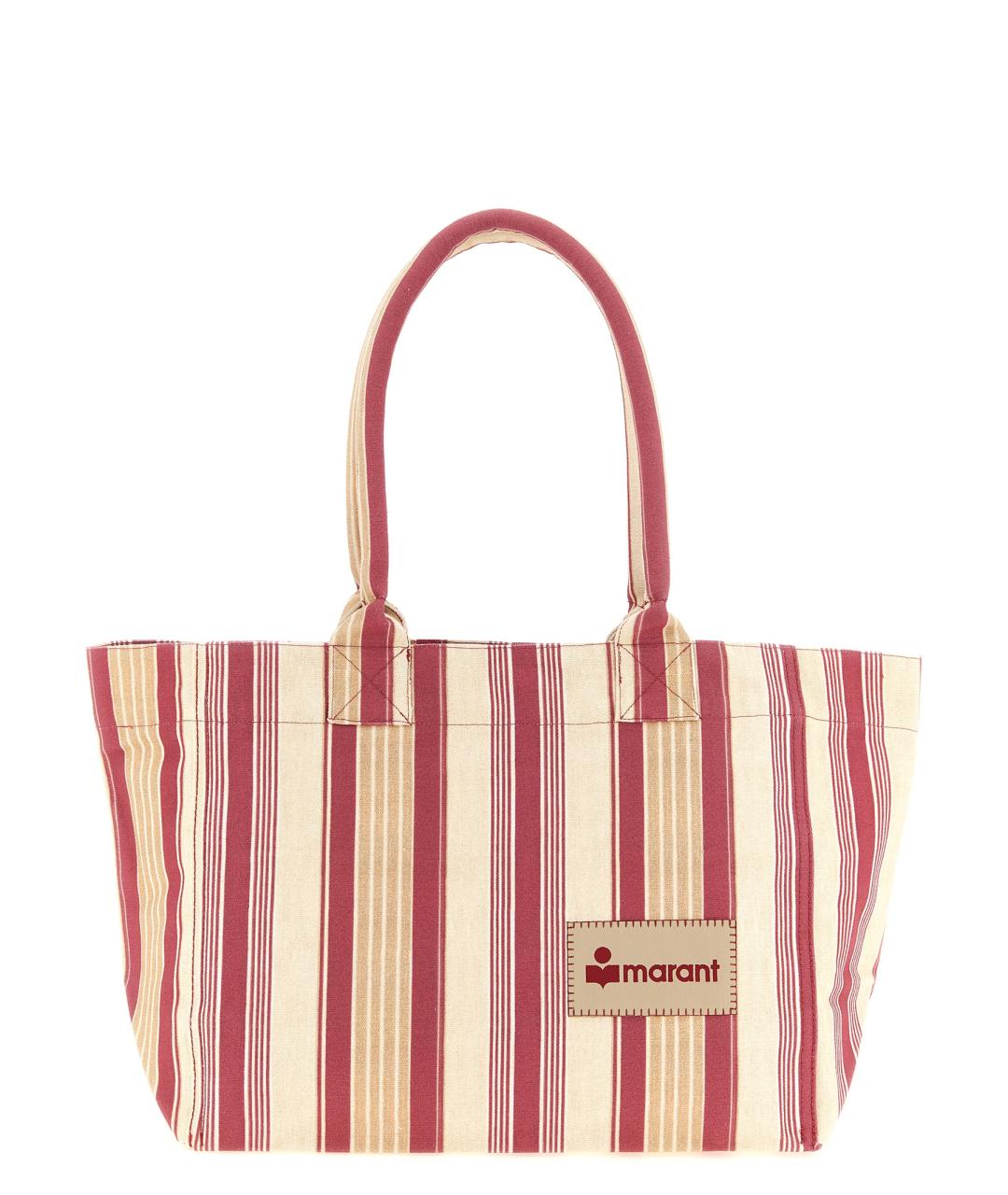 ISABEL MARANT Красная хлопковая сумка тоут, фото 1