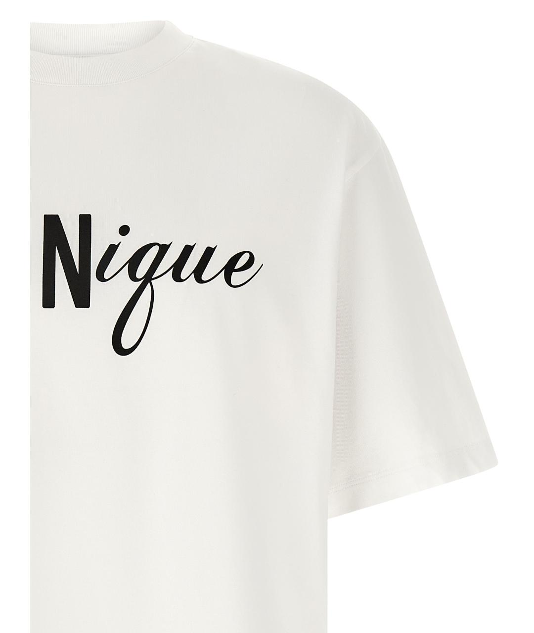 DSQUARED2 Белая хлопковая футболка, фото 3