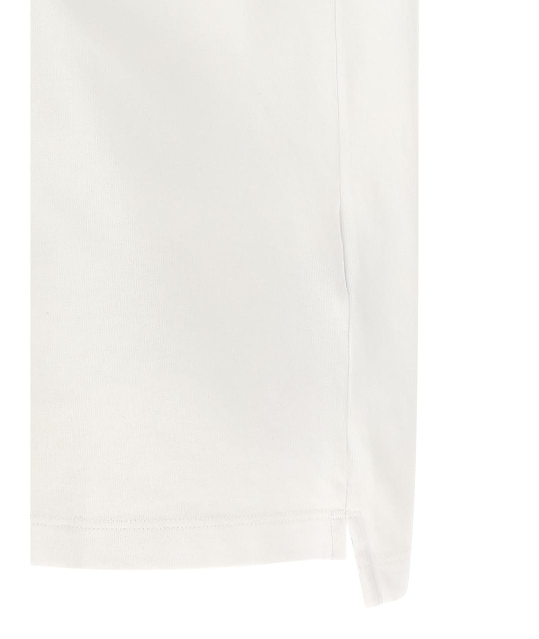 DSQUARED2 Белая хлопковая футболка, фото 4