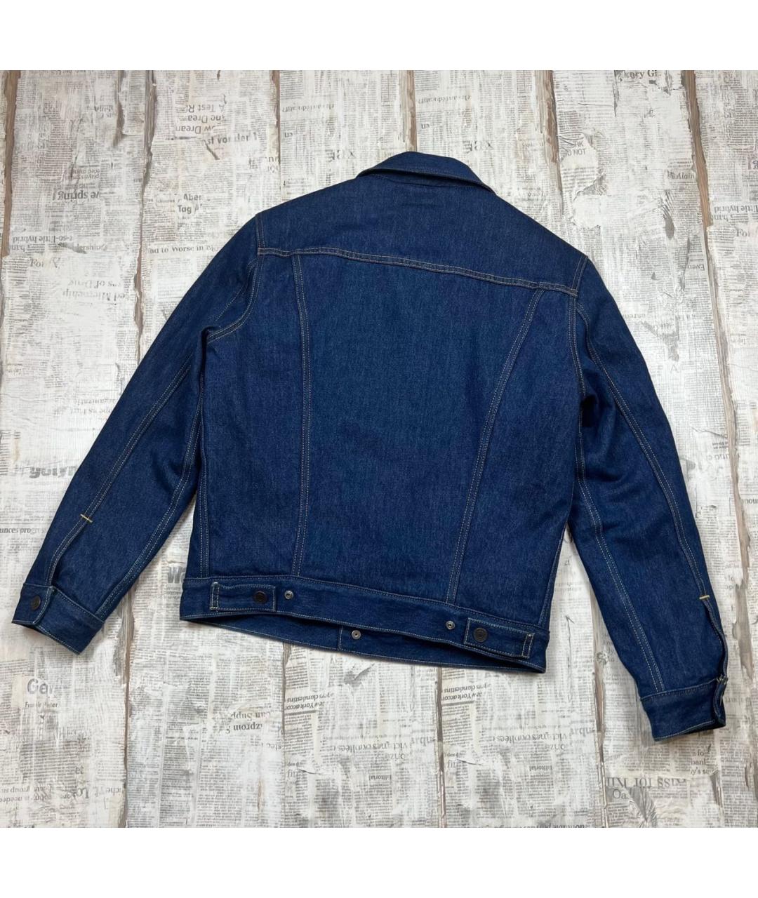LEVI'S Темно-синяя деним куртка, фото 6