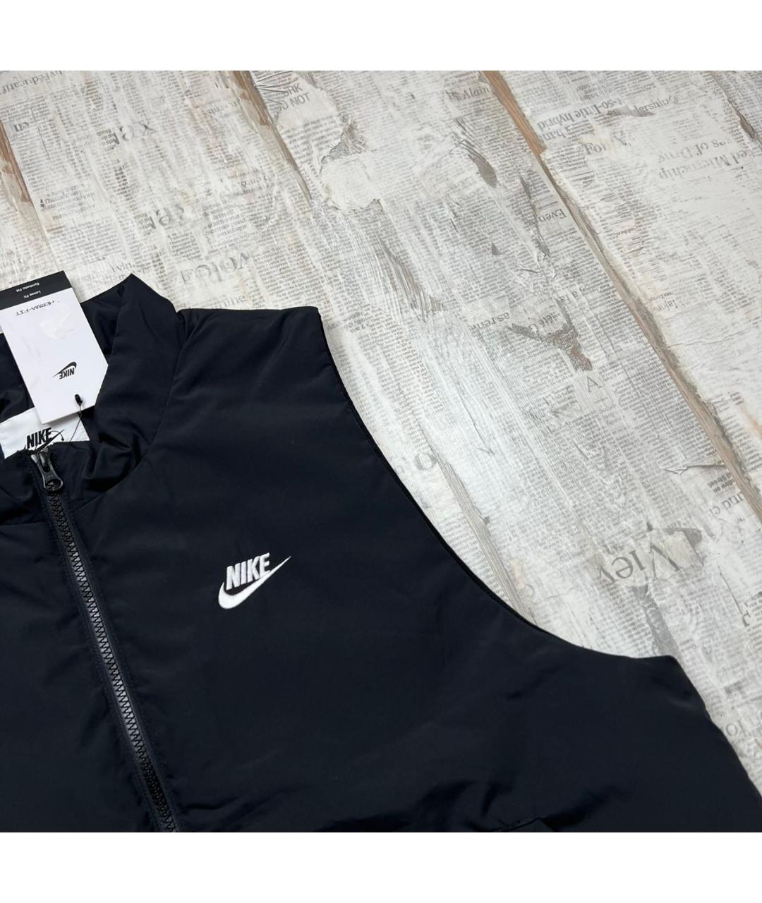 NIKE Черный жилет, фото 2