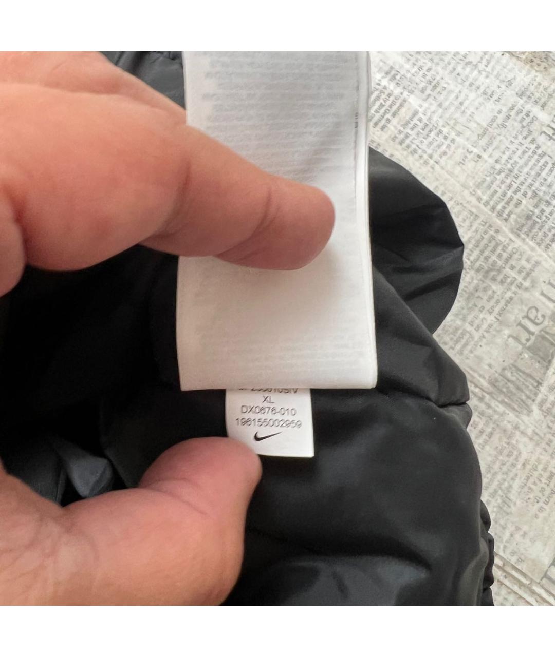 NIKE Черный жилет, фото 5