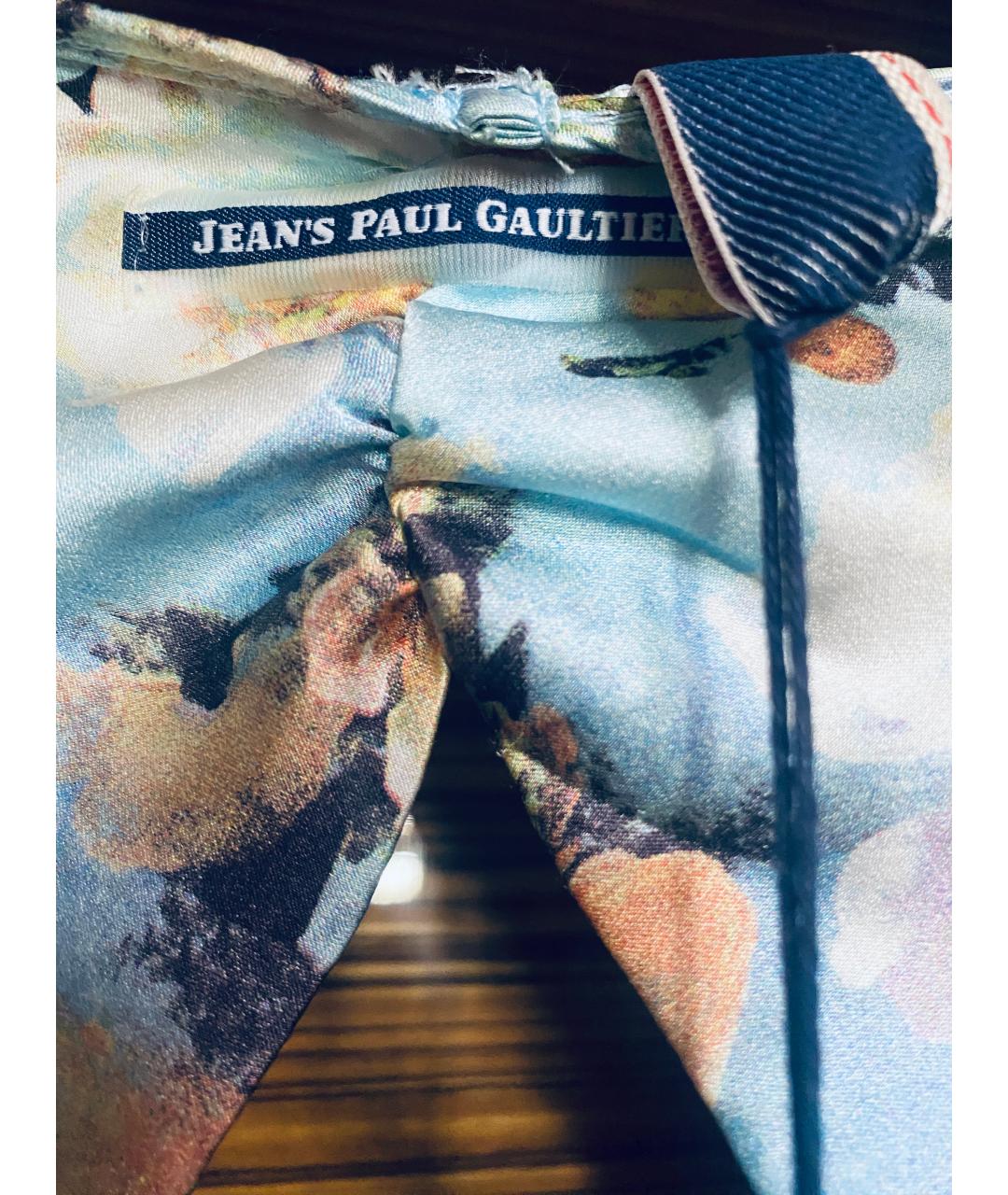 JEAN PAUL GAULTIER Мульти шелковый костюм с юбками, фото 3