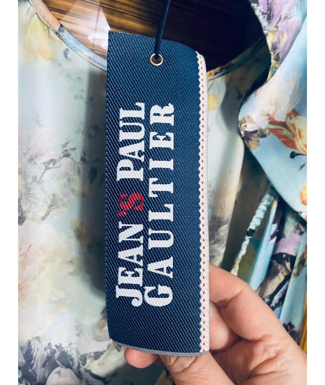 JEAN PAUL GAULTIER Мульти шелковый костюм с юбками, фото 4