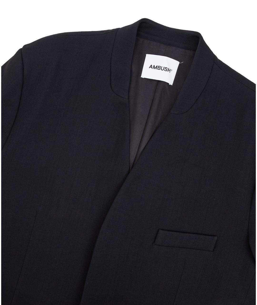 AMBUSH Черный шерстяной пиджак, фото 3
