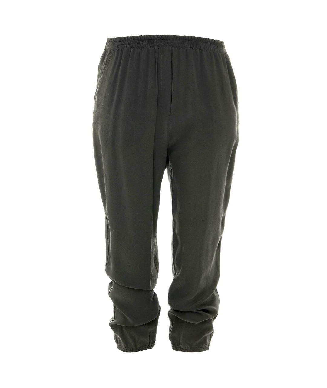 NUDE Серые шелковые брюки узкие, фото 1