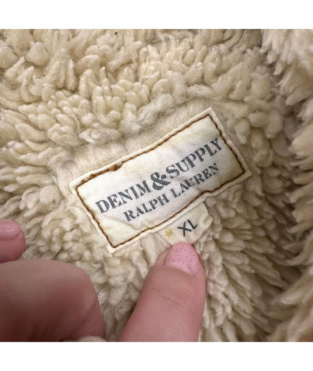 RALPH LAUREN Голубой деним жилет, фото 3