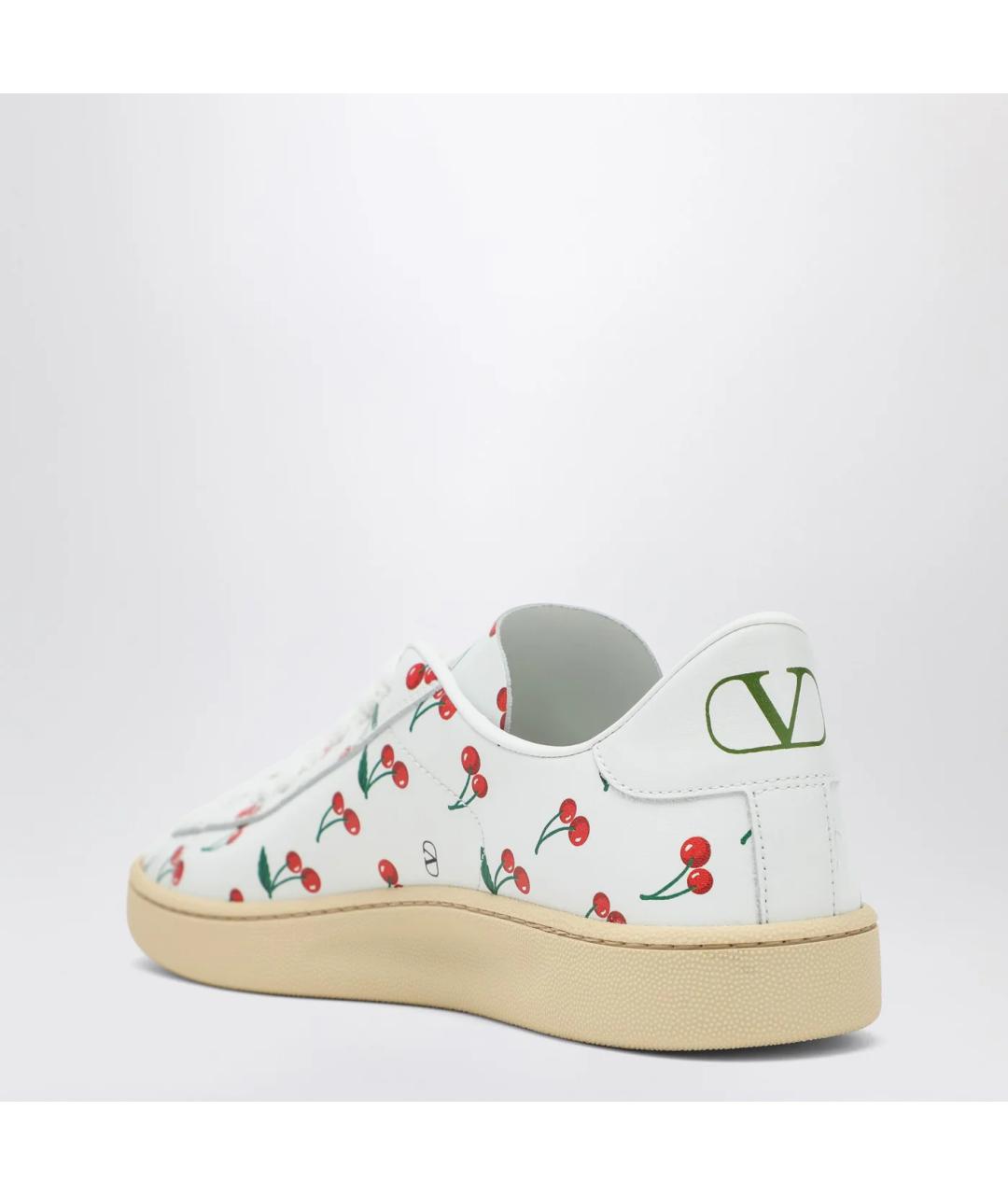 VALENTINO Белые кожаные кеды, фото 2