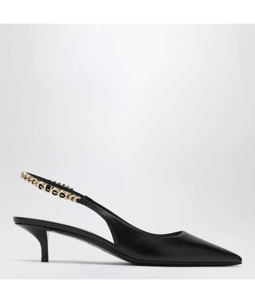 GUCCI Черные кожаные туфли, фото 3