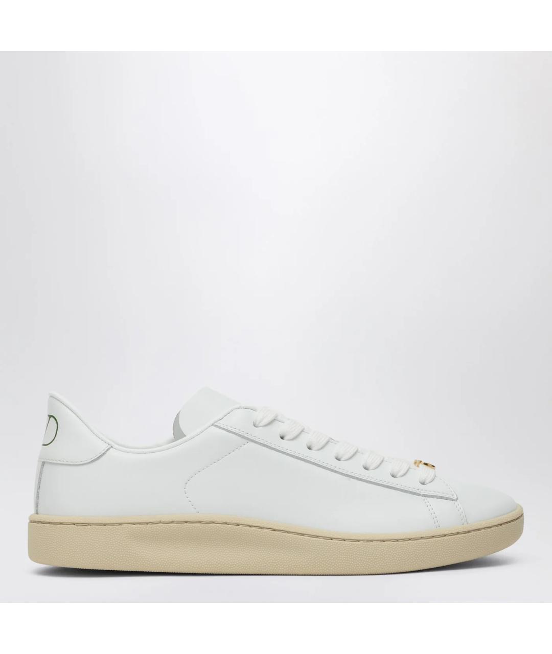 VALENTINO Белые кожаные кеды, фото 3