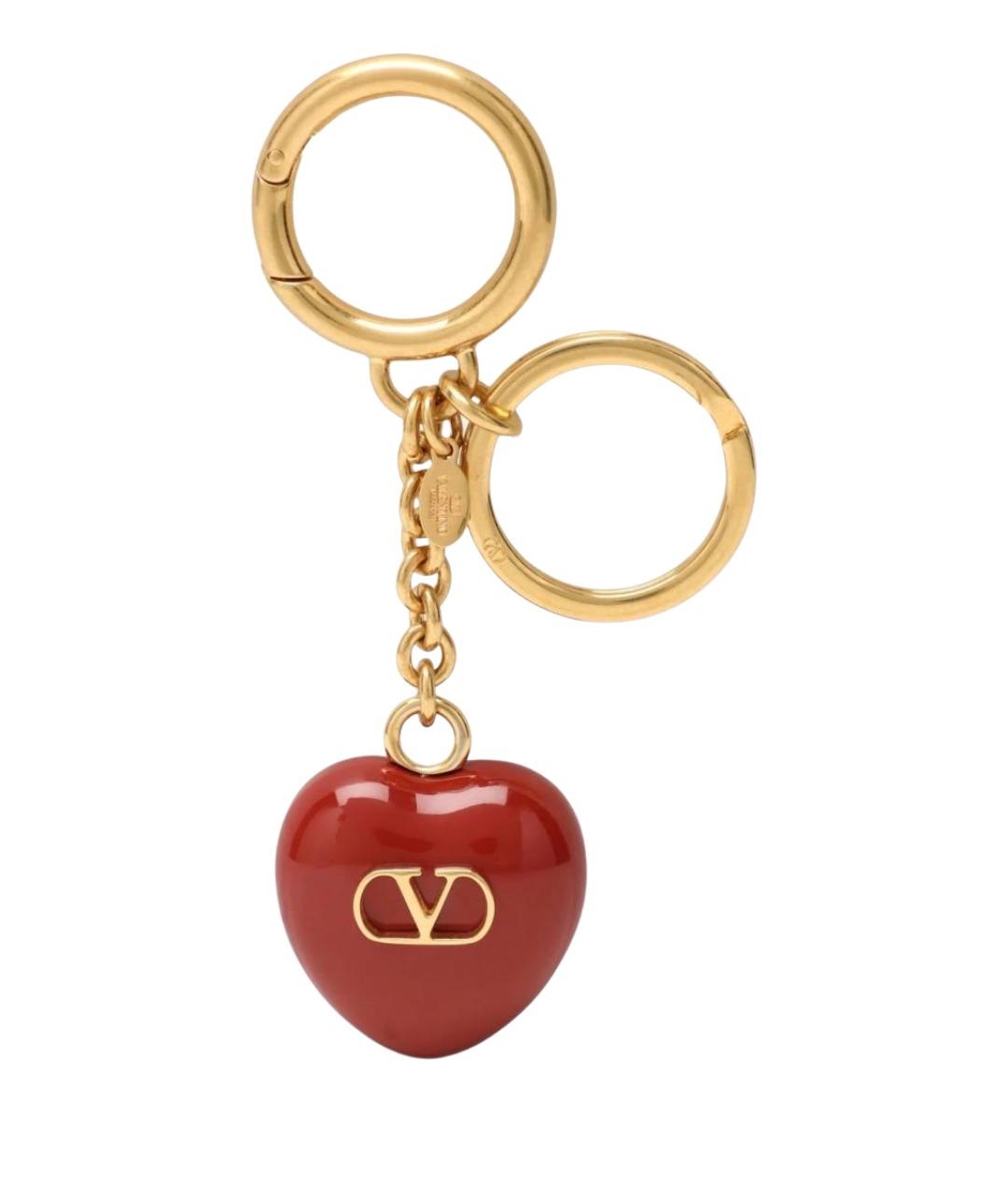 VALENTINO Красный брелок, фото 1