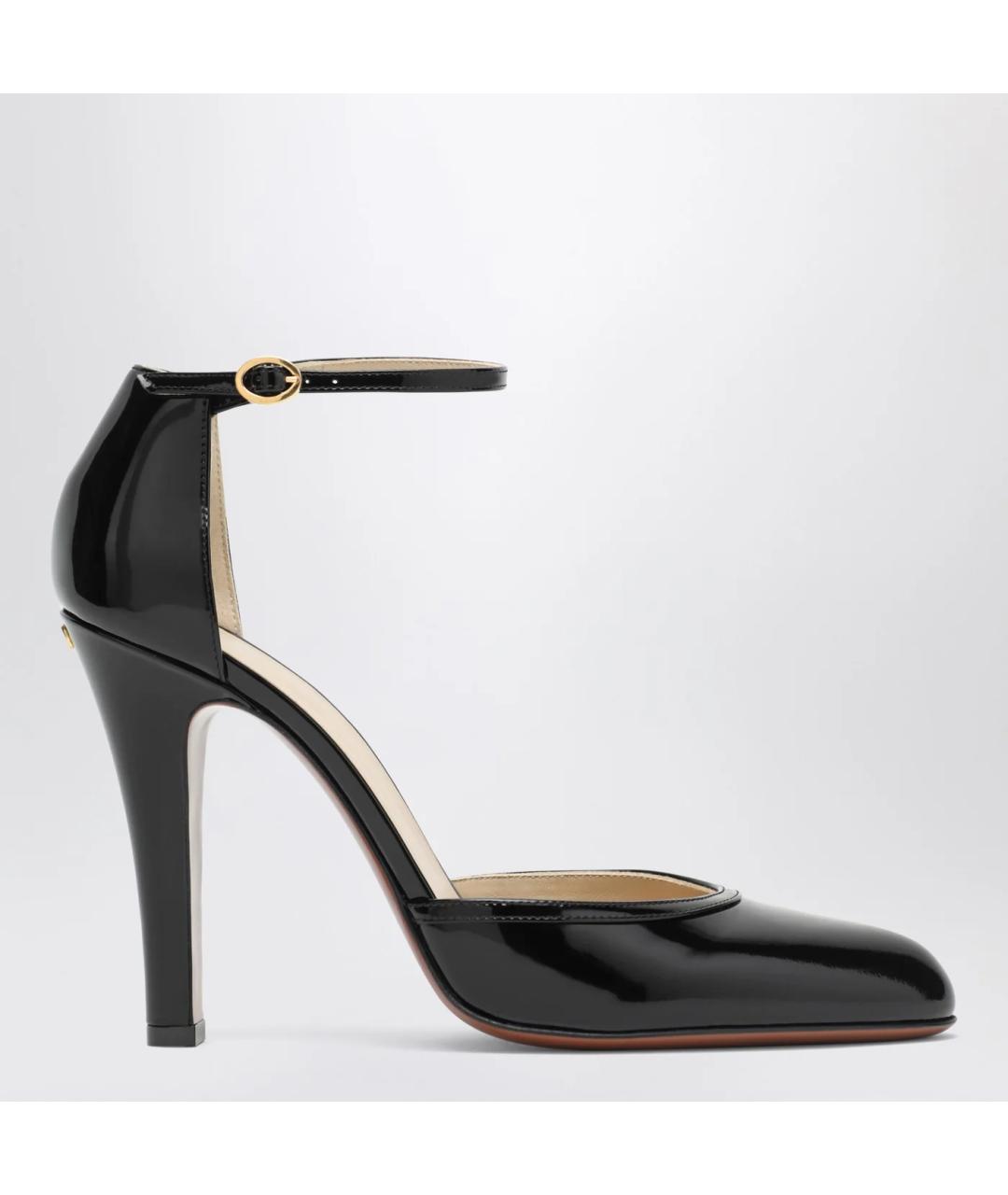 VALENTINO Черные кожаные туфли, фото 3