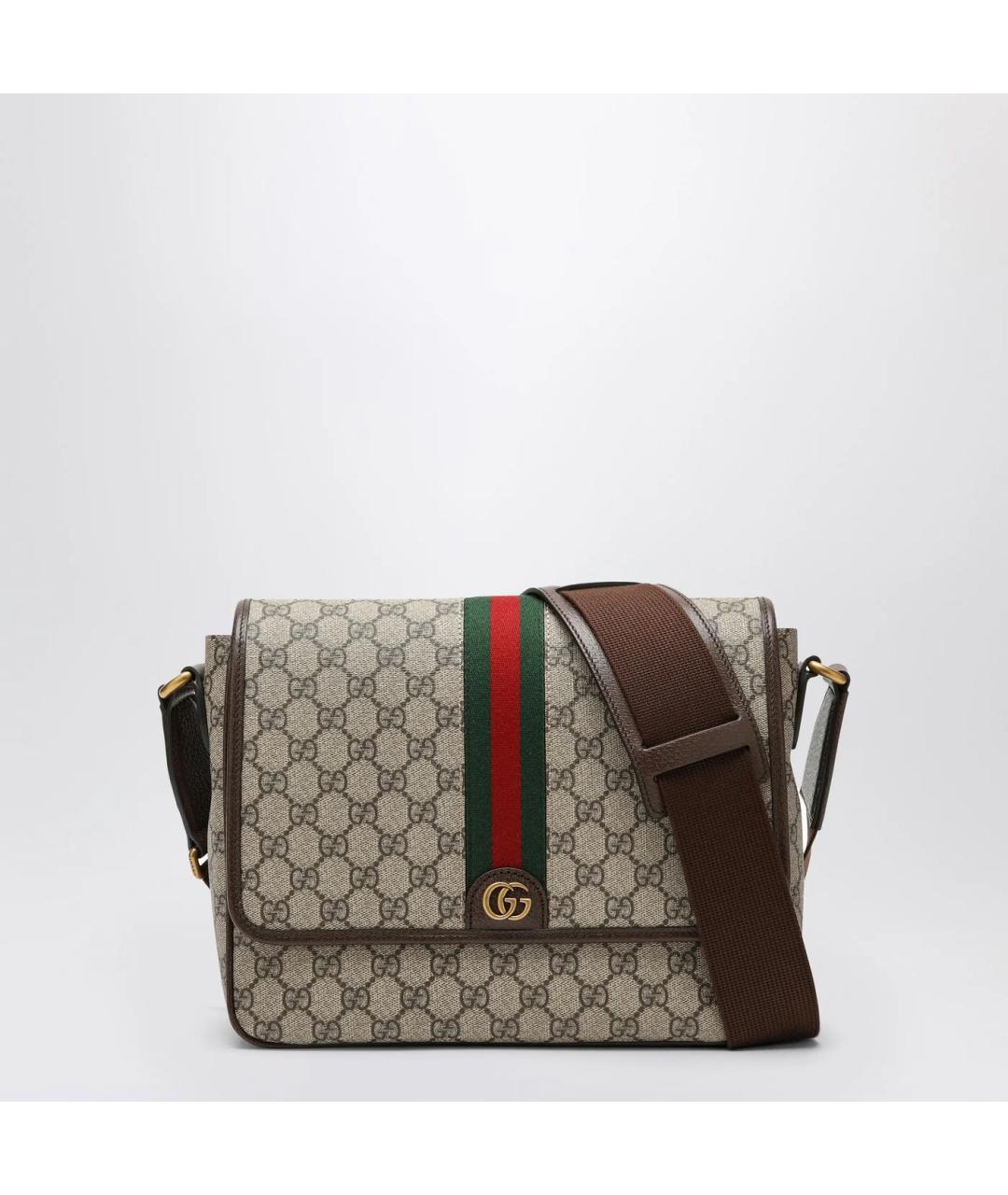 GUCCI Бежевая сумка на плечо, фото 3