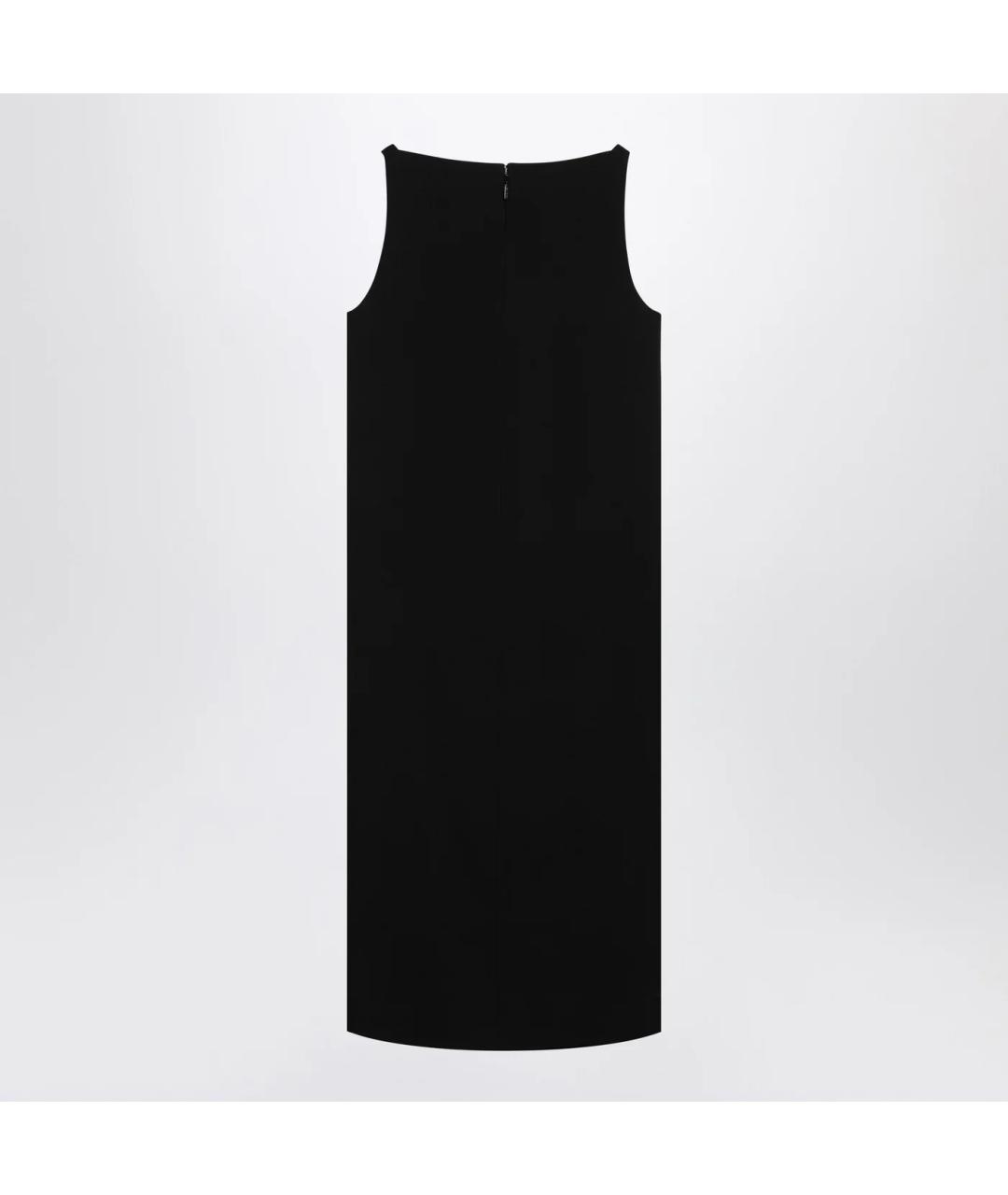 GUCCI Черное хлопковое повседневное платье, фото 2