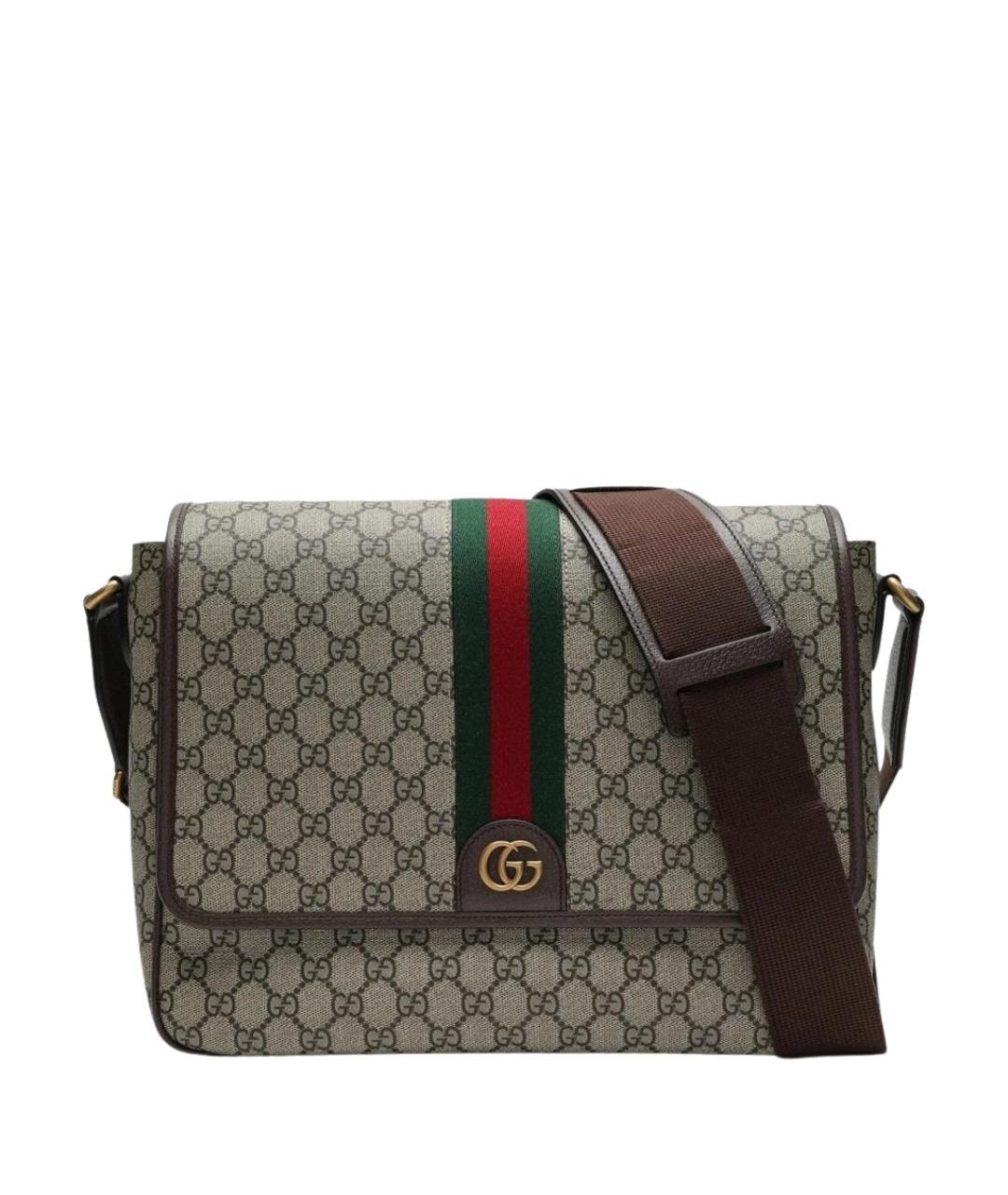 GUCCI Бежевая сумка на плечо, фото 1