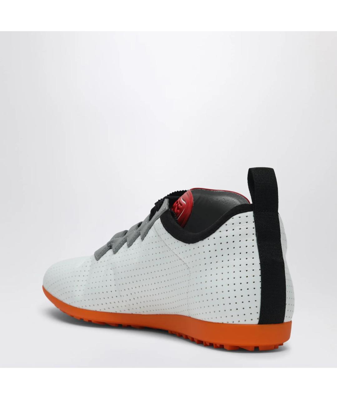 VALENTINO Белые кожаные кроссовки, фото 2