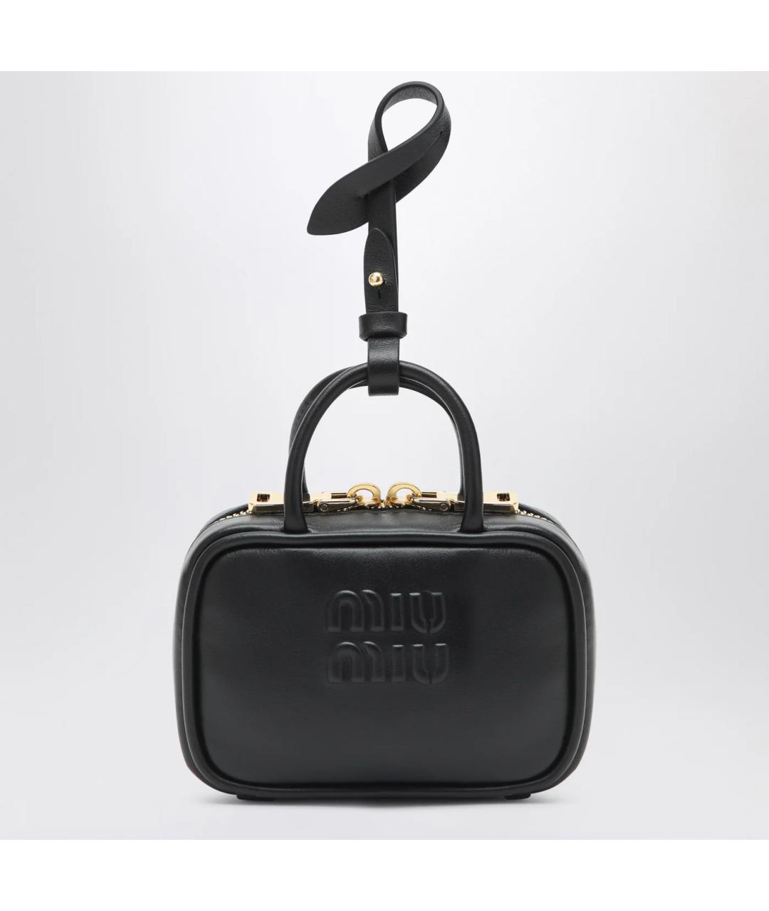 MIU MIU Черный брелок, фото 3