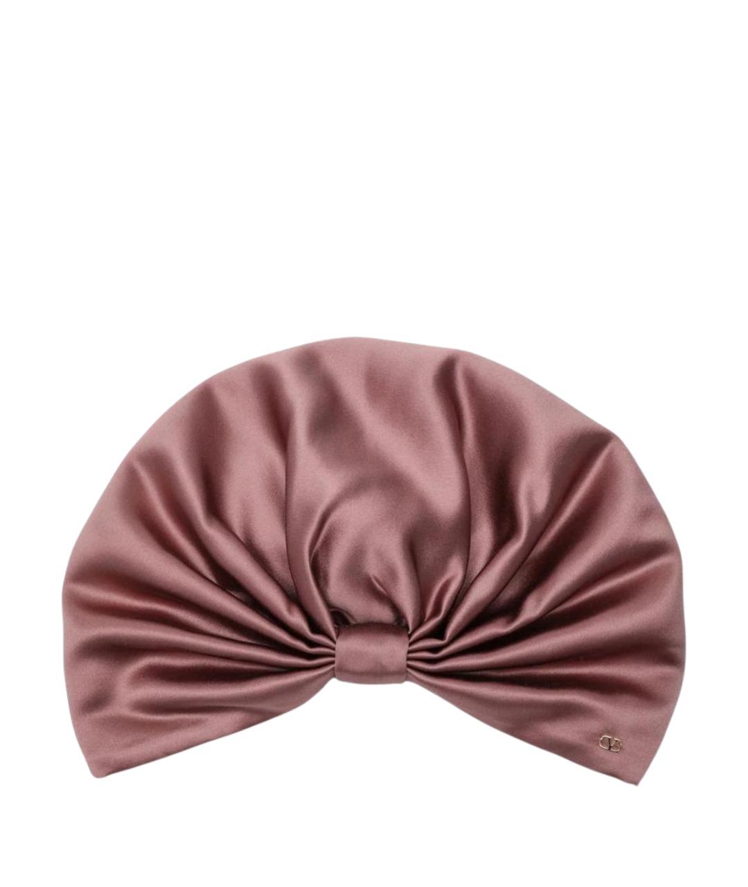 VALENTINO Розовая повязка на голову, фото 1