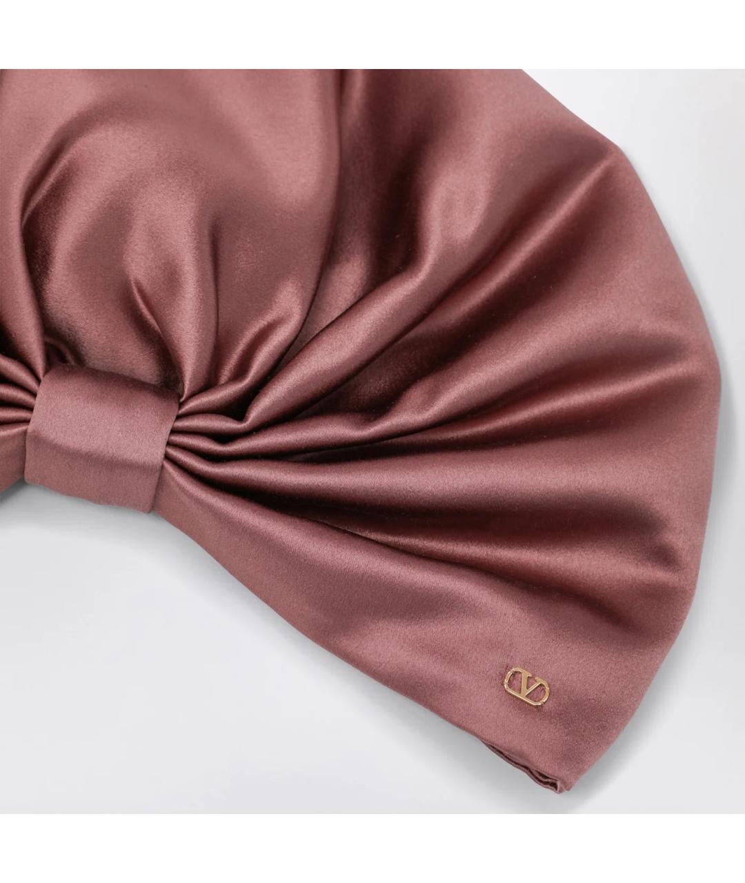 VALENTINO Розовая повязка на голову, фото 2