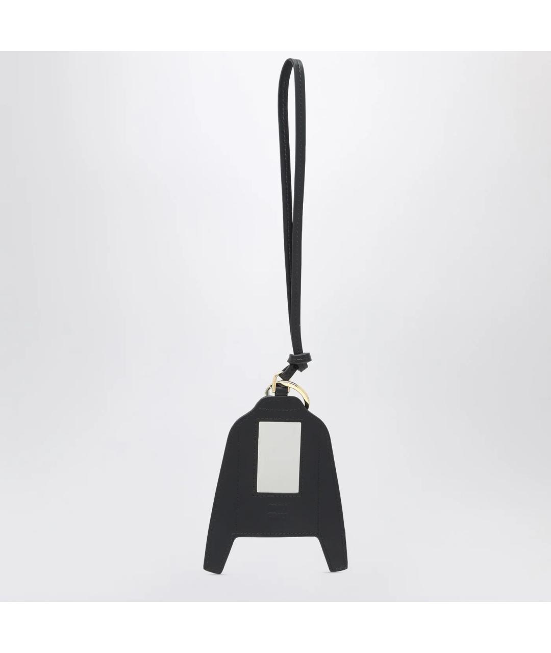 MIU MIU Голубой брелок, фото 2