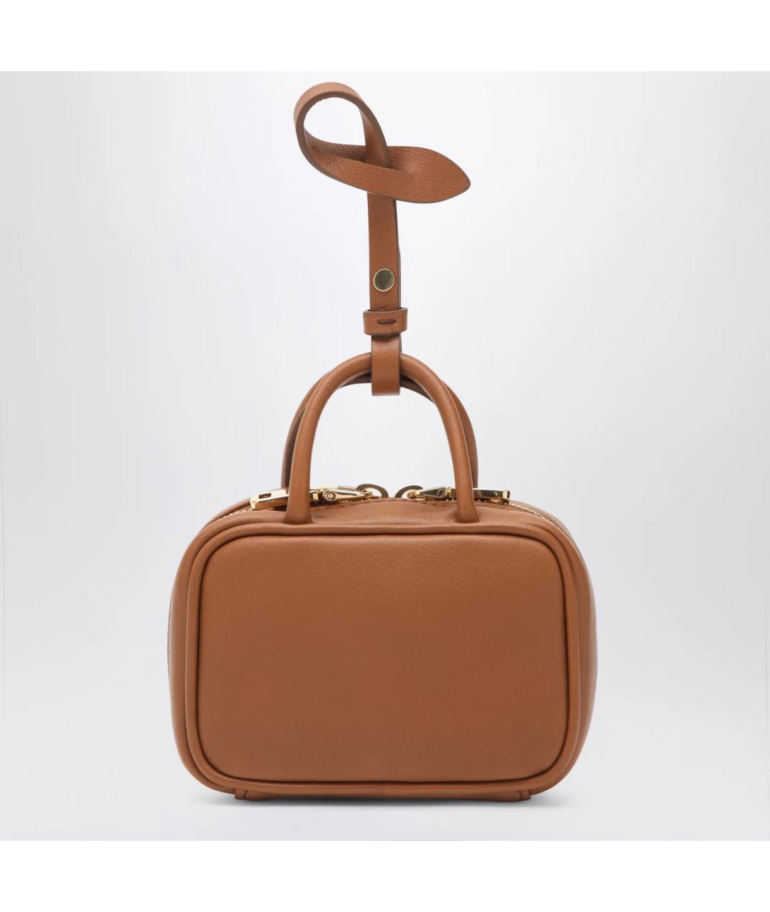 MIU MIU Коричневый брелок, фото 2