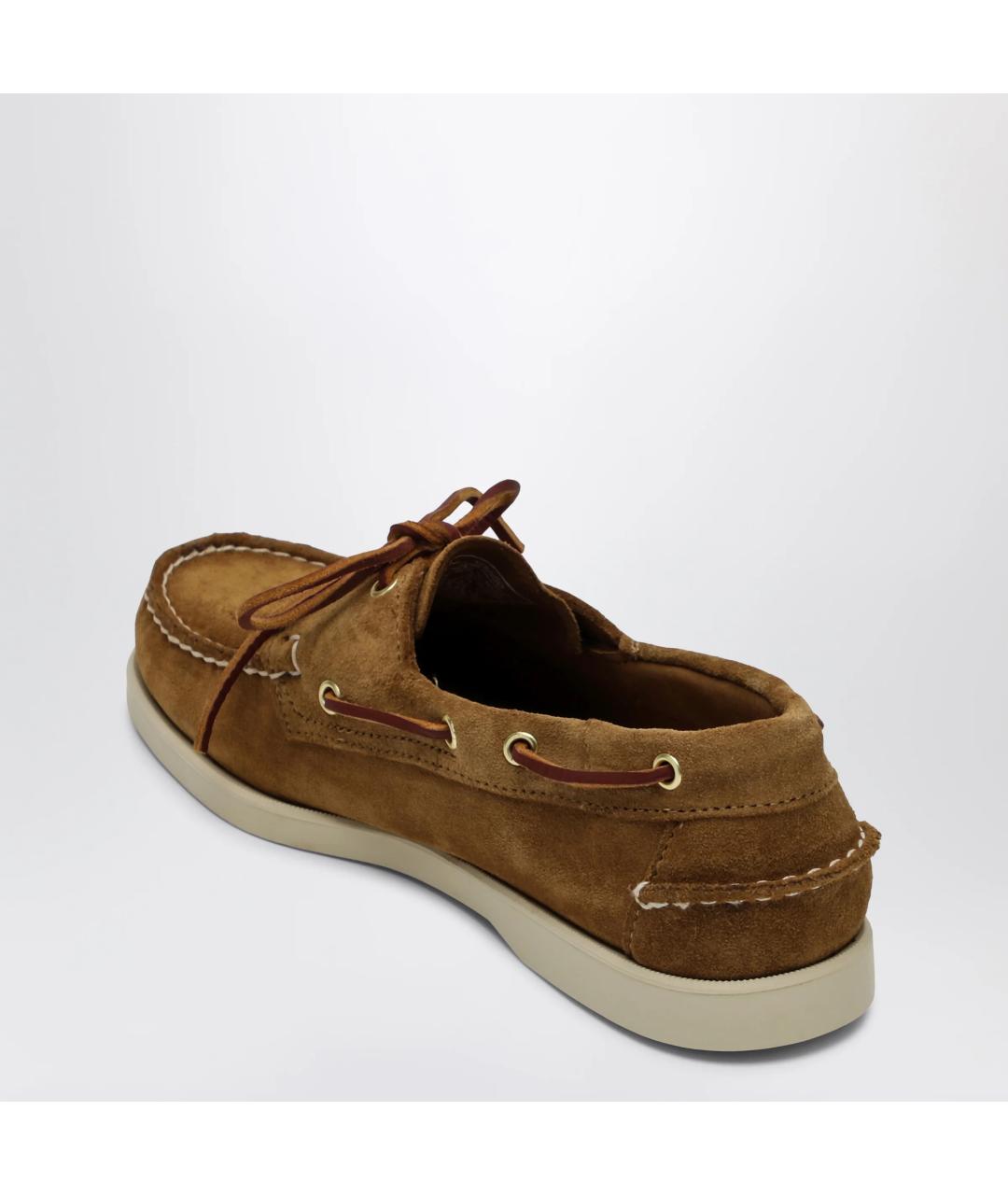 SEBAGO Коричневые замшевые лоферы, фото 2