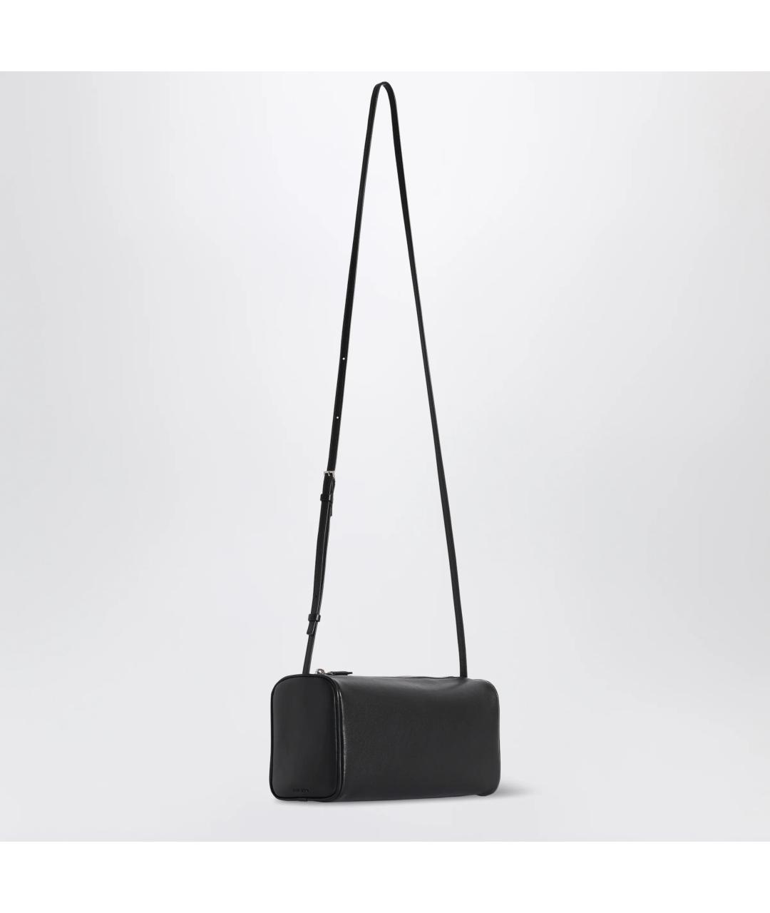 THE ROW Черная кожаная сумка через плечо, фото 2