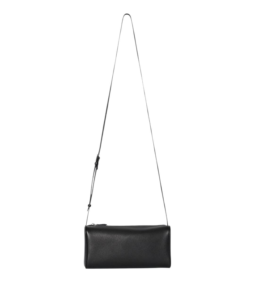 THE ROW Черная кожаная сумка через плечо, фото 1