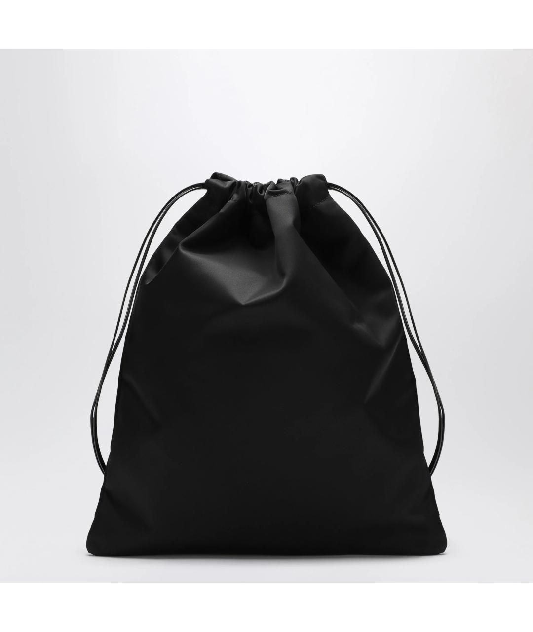 PRADA Черная синтетическая сумка с короткими ручками, фото 2