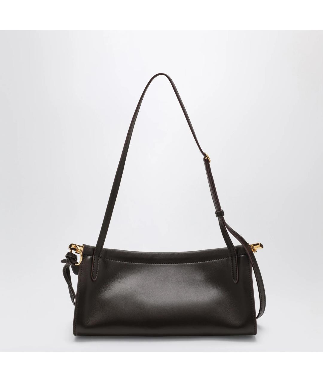 ALAIA Коричневая кожаная сумка через плечо, фото 2