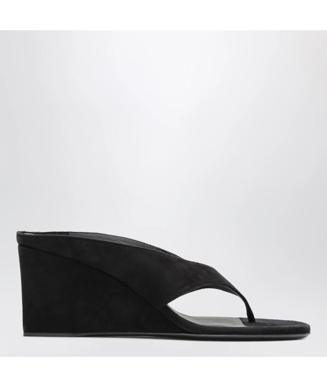 ALAIA Черные замшевые мюли, фото 3