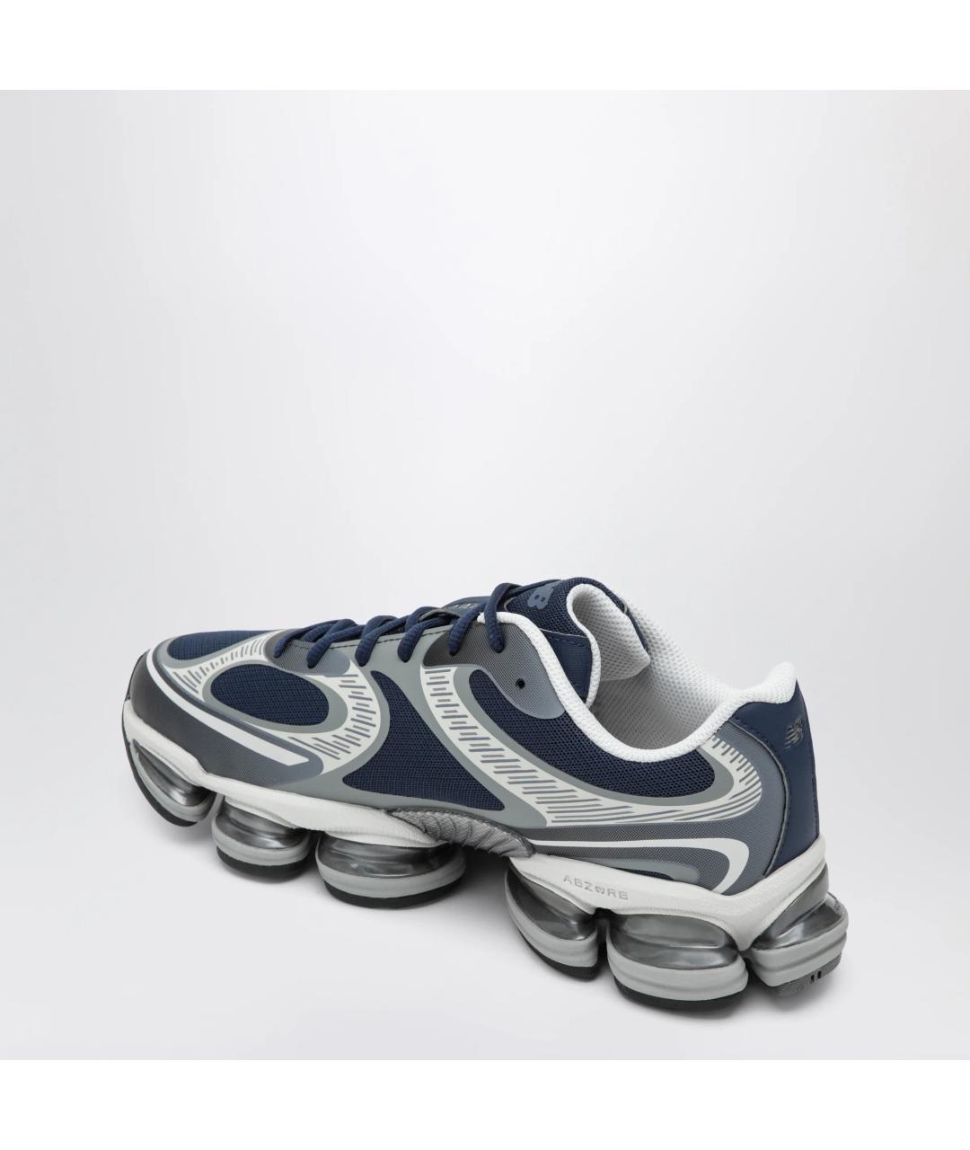 NEW BALANCE Синие текстильные низкие кроссовки / кеды, фото 2