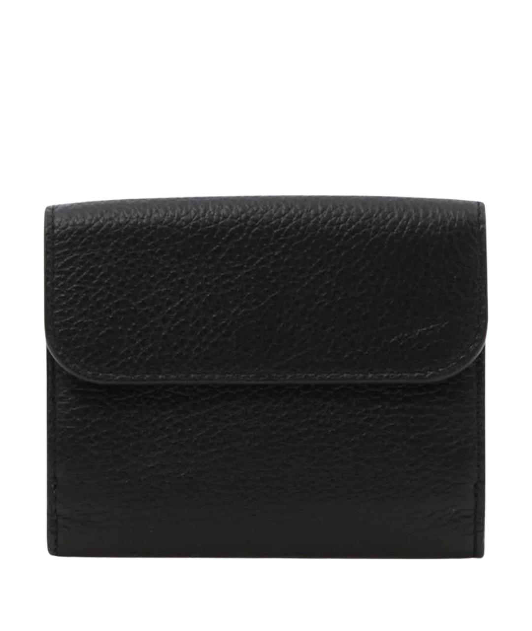 CHLOE Черный кожаный кошелек, фото 2