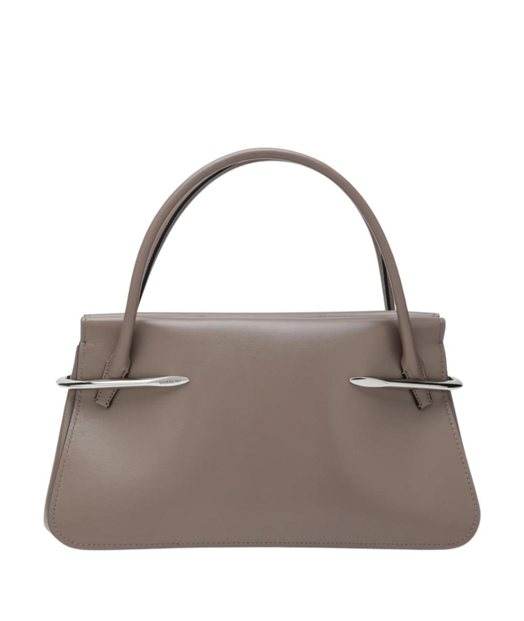 GIVENCHY Бежевая кожаная сумка тоут, фото 1